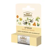 Balsamy do ust - Pharmacy Green Balsam do ust Miód i wanilia - Green Lip Balm With Honey And Vanilla Balsam do ust Miód i wanilia - Green Lip Balm With Honey And Vanilla - miniaturka - grafika 1