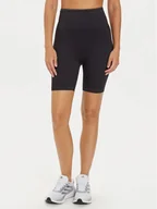 Spodenki damskie - Calvin Klein Performance Szorty sportowe 00GWS4L735 Czarny Slim Fit - miniaturka - grafika 1