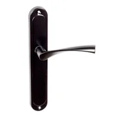 Klamki - Klamka ROMANA bez otworu 23,9 x 11,5 x 6,8 cm czarny - miniaturka - grafika 1