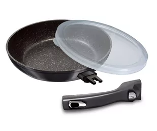 PATELNIA GRANITOWA 24cm BERLINGER HAUS BH-6912 CARBON PRO - Patelnie - miniaturka - grafika 1