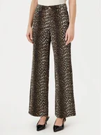 Spodnie sportowe damskie - ONLY Spodnie palazzo Madison 15340798 Brązowy Regular Fit - miniaturka - grafika 1