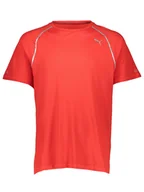 Koszulki sportowe męskie - Puma Koszulka funkcyjna "PWRRUN Thermo" w kolorze czerwonym - miniaturka - grafika 1