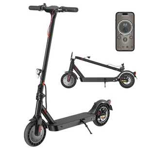 Hulajnoga elektryczna isinwheel E9T Max wersja ABE, silnik 500W, bateria 36V 10Ah, 10-calowe opony, prędkość 20km/h - Hulajnogi elektryczne - miniaturka - grafika 1