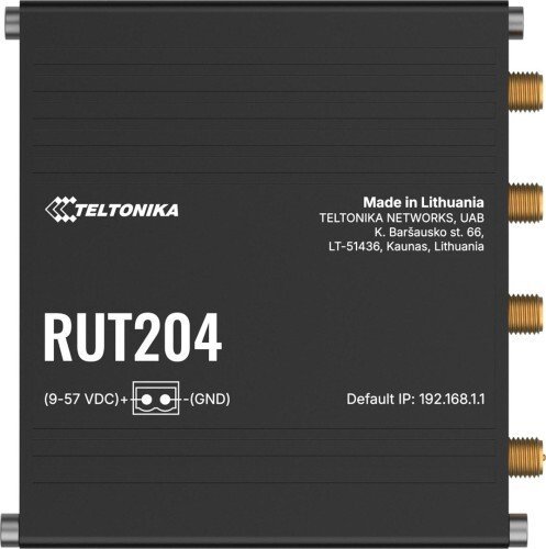 Router Teltonika Teltonika RUT204 router przemysłowy 4G / LTE RUT2040AAAA0 RS232/CAN
