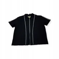 Swetry damskie - Damska narzutka ORTTU - czarna, rozmiar M - miniaturka - grafika 1