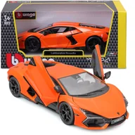 Samochody i pojazdy dla dzieci - Lamborghini Revuelto 1:24 Bburago 18-21106 HYBRYDOWY WŁOSKI SAMOCHÓD - miniaturka - grafika 1