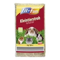 Akcesoria do hodowli zwierząt - FIT+FUN Słoma dla małych zwierząt 4 kg - miniaturka - grafika 1