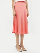 Spódnice - Fracomina Spódnica midi FJ25SG2003W45101 Koralowy Regular Fit - miniaturka - grafika 1