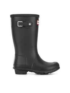 Hunter Kalosze KFT5000RMA-BLK Czarny - Buty dla dziewczynek - miniaturka - grafika 1