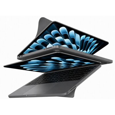 Zestaw ochronny MOCOLL 5w1 do Apple MacBook Air 15.3 Szary