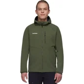 Kurtki męskie - Mammut Męska kurtka z kapturem Ultimate Comfort So Męska kurtka softshellowa, 1 szt - miniaturka - grafika 1