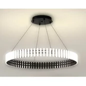 Lampy sufitowe - Dekoracyjna lampa Klavia CGKLAVIA-80 COPEL LED 132W 3000K pierścień czarna - miniaturka - grafika 1