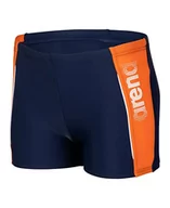 Kąpielówki dla chłopców - Arena B Thrice Jr Short R Swim Trunks Unisex - dla dzieci i młodzieży, Navy-mango-biały, 10-11 anni - miniaturka - grafika 1