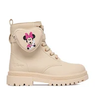 Buty dla dziewczynek - Trzewiki Mickey&Friends CEO-AVO-AW25-130DSTC Beżowy - miniaturka - grafika 1