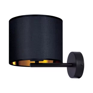 Auro kinkiet 1-punktowy czarny/złoty K-4328 - Lampy ścienne - miniaturka - grafika 1