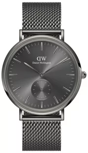Zegarek Zegarek Daniel Wellington DW00100712 Classic Multi-Eye Mesh Graphite 40mm - Zegarki męskie - miniaturka - grafika 1