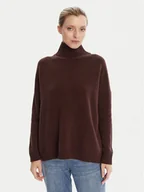 Swetry damskie - Weekend Max Mara Golf Borgia 2525366112 Brązowy Relaxed Fit - miniaturka - grafika 1