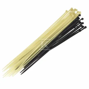 Trytytka o podwyższonej odporności na wysoką temperaturę SHT-140IW, wymiar 140x3,5mm, kolor czarny - Inne mocowania - miniaturka - grafika 1
