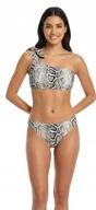 Stroje kąpielowe - Michael Kors Dwuczęściowy Strój Kąpielowy Wzór Skóry Węża M Kwa - miniaturka - grafika 1