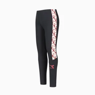 Legginsy dziewczęce DIADORA JG.LEGGINGS TWINKLE - Odzież sportowa dziecięca - miniaturka - grafika 5
