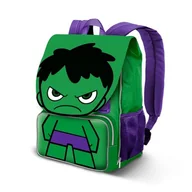 Plecaki - Marvel Hulk Angry-Small EXP plecak rozszerzany, zielony, 18 x 28 cm, pojemność 15 l, ZIELONY, Jeden rozmiar, Mały rozszerzalny plecak EXP Angry - miniaturka - grafika 1