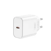 Ładowarki do telefonów - XO ŁADOWARKA SIECIOWA CE32 PD 20W 1X USB-C BIAŁA - miniaturka - grafika 1