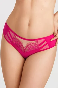 Figi brazyliany Model Paradise K498 Amarant - Gorsenia Lingerie - S Gorsenia Lingerie - Majtki damskie - miniaturka - grafika 1