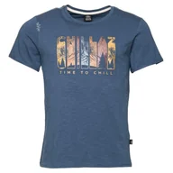 Koszulki sportowe męskie - Koszulka męska Chillaz Time to Chill Rozmiar: XL / Kolor: ciemnoniebieski - miniaturka - grafika 1