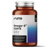 Witaminy i minerały - UNS, Omega-3 TG Forte, 60 kaps. - miniaturka - grafika 1