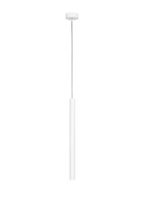 Kaspa Lampa wisząca Roll 1 biała 10706101 - Lampy sufitowe - miniaturka - grafika 1