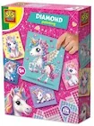 Zabawki kreatywne - Jednorożec malowanie diamentów - miniaturka - grafika 1