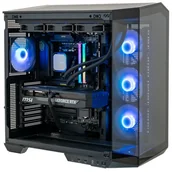 Zestawy komputerowe - Komputer MAD DOG Powered by MSI PANO100-A01DR32 R7-9800X3D 32GB RAM 1TB SSD GeForce RTX5080 DLSS 4 Wi-Fi - miniaturka - grafika 1