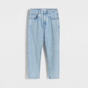 Spodnie męskie - Reserved - Jeansy straight fit - Niebieski - miniaturka - grafika 1