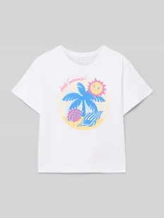 T-shirt z nadrukowanym motywem model ‘JASSA’ - Koszulki dla dziewczynek - miniaturka - grafika 1