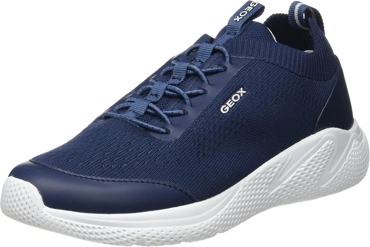 Geox J Sprintye Boy sneakersy chłopięce oddychające granatowy rozmiar 36
