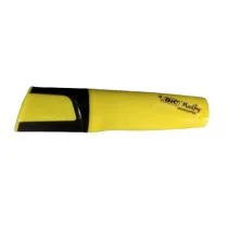 Bic Zakreślacze Highlighter żółty - Przybory szkolne - miniaturka - grafika 1