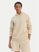 Bluzy męskie - Reebok Bluza Babb RK25550CCM Beżowy Regular Fit - miniaturka - grafika 1