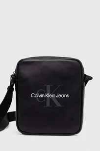 Calvin Klein Jeans saszetka kolor czarny - Torby męskie - miniaturka - grafika 1