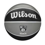 Koszykówka - Piłka do koszykówki Wilson NBA Team Brooklyn Nets Ball rozmiar 7 - miniaturka - grafika 1