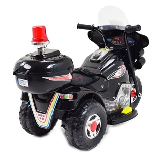 Pierwszy Motor Chopper Na Akumulator Czarny /ll999 - Pojazdy elektryczne dla dzieci - miniaturka - grafika 12