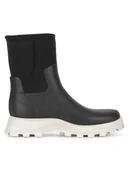 Kalosze damskie - Hunter Kalosze WFS2238NRE-BDI Czarny - miniaturka - grafika 1