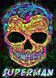 Plakat, PsychoSkulls, Superman, DC Comics, 61x91,5 cm - Plakaty Plakat, PsychoSkulls, Superman, DC Comics, 61x91,5 cm - Plakaty - miniaturka - grafika 1