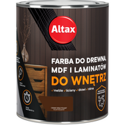 Farba do drewna, mdf, laminat 750 ml ciemny brąz ALTAX