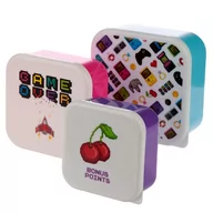 Lunch boxy - Zestaw 3 pudełek śniadaniowych Gra skończona - miniaturka - grafika 1