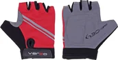 Rękawiczki rowerowe - Verso Rękawiczki rowerowe Vivo SB-01-8802 E czerwone M - miniaturka - grafika 1