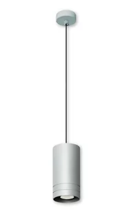 Lampex Lampa wisząca Simon, popiel, 10x80 cm, 40 W - Lampy sufitowe - miniaturka - grafika 1