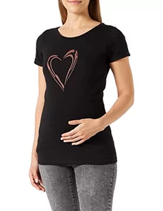 Supermom Damska koszulka Tee Alyth Short Sleeve T-shirt, Black-P090, XS - Koszulki i topy damskie - miniaturka - grafika 1