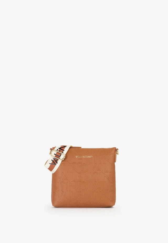 Valentino Bags torebka kopertówka skóra ekologiczna KOLOR brązowy,NOWA