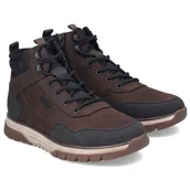 Botki męskie - Trzewiki męskie wodoodporne Rieker B9310-24 BROWN R.41 - miniaturka - grafika 1