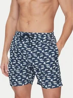 Kąpielówki męskie - Paul&Shark Szorty kąpielowe 25415026 Granatowy Regular Fit - miniaturka - grafika 1